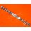 Vintage Watch Bracelet 70's Swiss band Ssteel Perforated Bracelet 22-20mm Zenith,Tissot,Enicar,Longines,Heuer,Omega,IWC