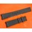 Corum Genuine Embossed Black Rubber Watch Band Strap NEW 21mm x 18mm Corum Admiral Cup Chronograph 44mm
