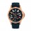 Corum authentique Accessoire de montres Admiral Cup 44mm Bracelet noir caoutchouc 21mm x 18mm Neuf