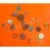 Rolex Vintage furnitures watch parts for repair restore lot of wheels,pallet fork,inversors cal auto 1520,1530,1570,3035,3135