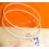 Rolex Tudor Original lot 2 x Joints teflon blanc Verre Cyclope B25-325-3-C1 Montres
