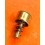 Vintage 4mm x 7mm Gold Plated Round Chronograph Chrono Push Button Watch Pusher