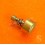 Vintage 4mm x 7mm Gold Plated Round Chronograph Chrono Push Button Watch Pusher