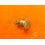Vintage 4mm x 7mm Gold Plated Round Chronograph Chrono Push Button Watch Pusher
