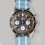 Fortis Marinemaster 8001 Rare original Cadran Tritium couleur gris Chronos blanc Valjoux 72