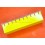 Rare Watchmakers Yellow oblong plastic Storage tools spares, accessories, movements Genuine Collector Case storage box