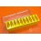 Rare Watchmakers Yellow oblong plastic Storage tools spares, accessories, movements Genuine Collector Case storage box