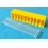 Rare Watchmakers Yellow oblong plastic Storage tools spares, accessories, movements Genuine Collector Case storage box