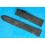 Rolex Original Vintage 70's used Lizard black color large scales Luxury Genuine Leather Watch Strap 19mm