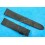 Rolex Original Vintage 70's used Lizard black color large scales Luxury Genuine Leather Watch Strap 19mm