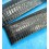 Rolex Original Vintage 70's used Lizard black color large scales Luxury Genuine Leather Watch Strap 19mm