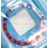 Rolex GMT Master watch PEPSI Blue Red color S/S 16700,16710,16760 Bezel 24H Insert Part