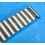 Vintage Collectible watch Ssteel Partial half Curved bracelet 20mm part Heuer,IWC,Omega,Breitling,Vacheron