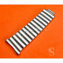 Brin Bracelet Acier Galbé 20mm Vintage Montres horlogerie 70's ontres Heuer,IWC,Omega,Breitling,Vacheron