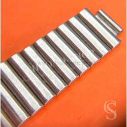 Brin Bracelet Acier Galbé 20mm Vintage Montres horlogerie 70's ontres Heuer,IWC,Omega,Breitling,Vacheron