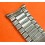 Brin Bracelet Acier Galbé 20mm Vintage Montres horlogerie 70's ontres Heuer,IWC,Omega,Breitling,Vacheron