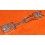 BOUCLE DEPLOYANTE BREITLING 1884 ACIER POLI FERMOIR BRACELET MONTRES
