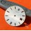 ROLEX Original 60's OYSTERDATE PRECISION Silver watch dial Ø27mm batons markers 6694, 6482 Manual Winding Cal 1225
