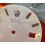 ROLEX Original 60's OYSTERDATE PRECISION Silver watch dial Ø27mm batons markers 6694, 6482 Manual Winding Cal 1225