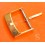 Watch Band Strap Gold yellow plated 19mm, filled Buckle bracelet watches