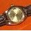 ?? MONTRE ROLEX LADY OYSTER PERPETUAL DATE ref 6917 OR ACIER DE 1979 SUR BRACELET CROCODILE ??