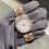 Rolex Genuine 410-116201-1 Rose Gold Everose Batons handset spares Oyster Perpetual DATEJUST 36mm ref 116201 Cal 3135