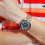 Tudor V410-70330 Orange Center chronograph hand & White subdial hand Tudor Heritage Chronograph 42mm 70330 M70330N