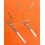 TAG HEUER Original watch spares Complet New silver handset Chronograph red color luminova for sale