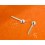 TAG HEUER Original Accessoire 2 aiguilles compteur acier 5mm longueur neuves montres Tag heuer divers