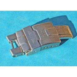 GENUINE BREITLING BRUSHED FOLDING DEPLOYANT CLASP BUCKLE BRACELET S/S 20mm SSTEEL fits 22mm