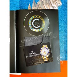 ROLEX 2010 RARE PROMOTIONAL GUIDE COLOR MANUAL BOOKLET ROLEX WATCHES REGATTA YACHT-MASTER II REF 116688,116689,116680