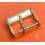 Vintage 80's Watch Band Strap Gold yellow plated 19/16mm, filled Buckle bracelet watches