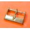 Vintage 80's Watch Band Strap Gold yellow plated 19/16mm, filled Buckle bracelet watches