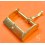 Vintage 80's Watch Band Strap Gold yellow plated 19/16mm, filled Buckle bracelet watches