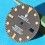 VINTAGE CADRAN ROLEX SUBMARINER DATE TRANSITION 16800 TRITIUM -MATE- cal 3035 SIGNE BEYELER GENEVE