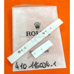 Rolex Genuine Luminova White gold handset oyster Perpetual 116034,116000 Cal 3130 ref 410-116034-1