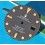 VINTAGE CADRAN ROLEX SUBMARINER DATE TRANSITION 16800 TRITIUM -MATE- cal 3035 SIGNE BEYELER GENEVE