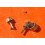 Breitling poussoirs et couronne Ogive plaqué or jaune remontoirs Ø4mm montres Chronomat, Headwind, Crosswind