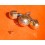 Breitling poussoirs et couronne Ogive plaqué or jaune remontoirs Ø4mm montres Chronomat, Headwind, Crosswind