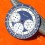 Bulova Original Cadran vintage 36mm bleu blanc Stars Stripes Valjoux 7736 Montres Special Edition Chronograph C Stars & Stripes