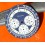 Bulova Collectible Vintage Stars And Stripes C Valjoux 7736 Steel Chronograph Wristwatch Watch blue and white dial part for sale