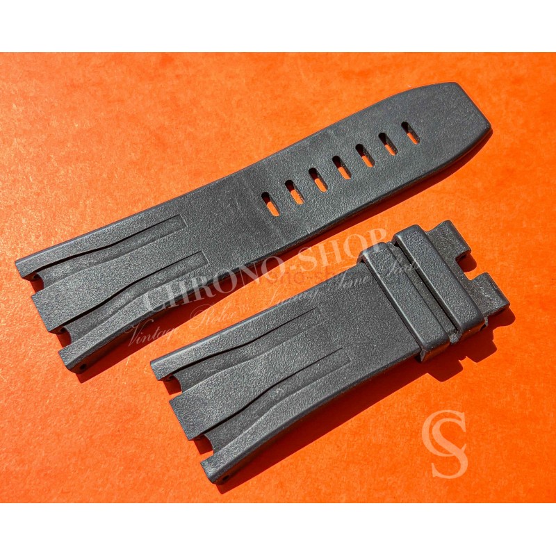 Audemars Piguet OFFSHORE Genuine Black Rubber Strap bracelet For Royal Oak 29/27mm Audemars Piguet OFFSHORE Genuine Black Rubber Strap bracelet For Royal Oak 29/27mm