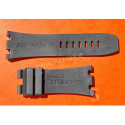 Audemars Piguet OFFSHORE Genuine Black Rubber Strap bracelet For Royal Oak 29/27mm