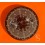 Antique & Rare Chronograh watch dial part black and grey 33mm for Landeron 248 Chronograph