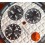 Audemars Piguet watch part Royal Oak Offshore Chronograph 44mm 26400IO.OO.A004CA.01 Tapestry Panda dial part