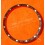 Paul Picot Chrono authentique Accessoire de montres Paul Picot Rehaut tachymètre 35mm avec graduations orange et noir