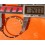 Paul Picot Chrono authentique Accessoire de montres Paul Picot Rehaut tachymètre 35mm avec graduations orange et noir