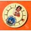 Rare Watch dial part 27mm champagne color military watch Mouammar Kadhafi Libyan Republic