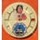 Rare Watch dial part 27mm champagne color military watch Mouammar Kadhafi Libyan Republic