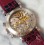 CHRONOSWISS Rare Cadran guilloché 29mm bordeaux Montres chronographe Kairos CH1823